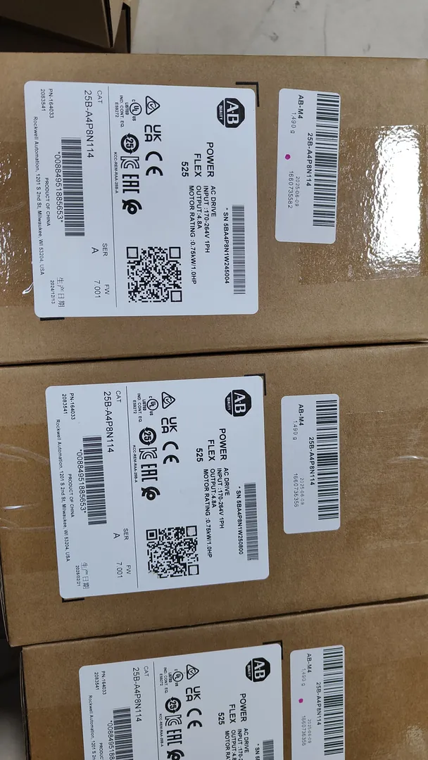 PowerFlex 525 4.8 A 240 V AC 1~
