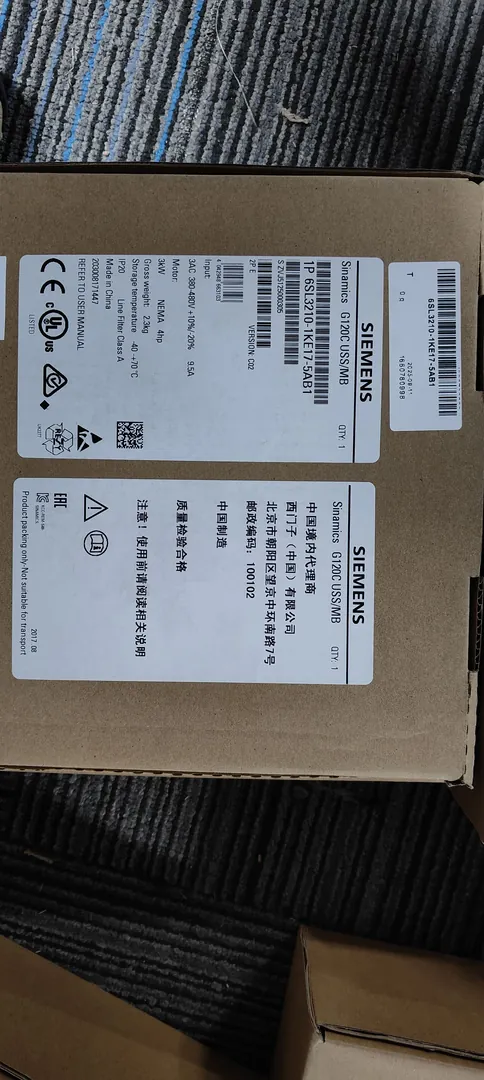 SINAMICS G120C 3 kW 380–480 V 3-ph