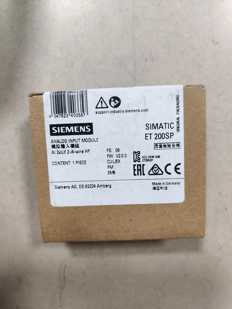 ET 200SP analog input module