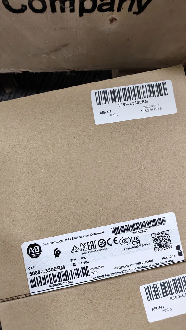 CompactLogix 5380 CPU 3 MB