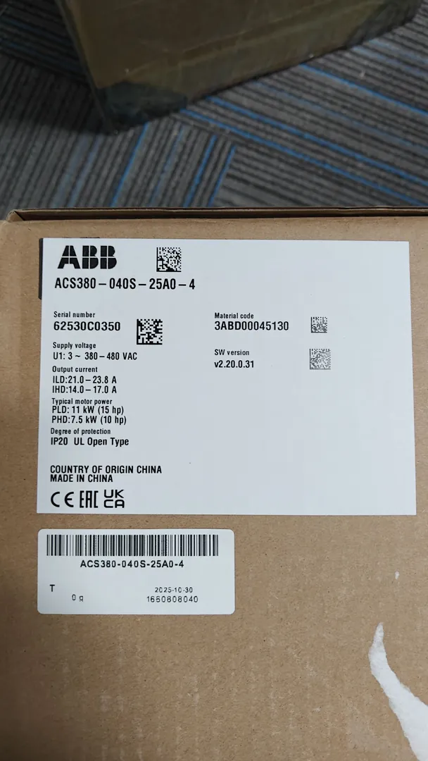 ACS380 VFD