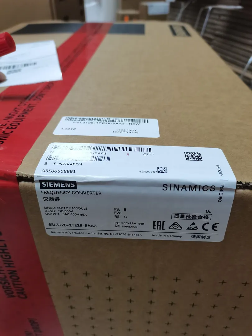 Single Motor Module (1 axis) SINAMICS S120 – image 1 of 6