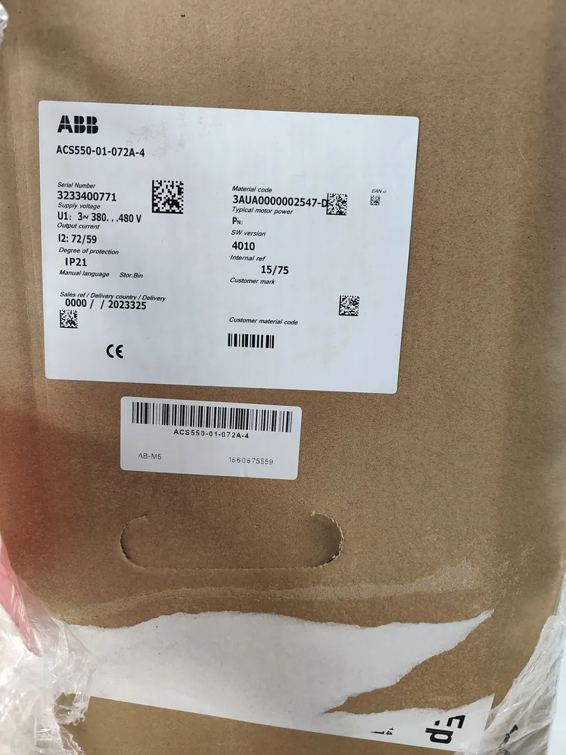 ACS550 VFD
