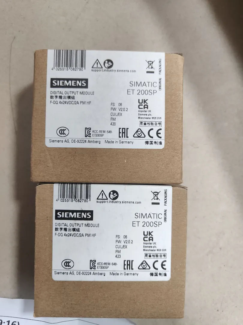 F-DQ 4×24 V DC/2A ET 200SP module