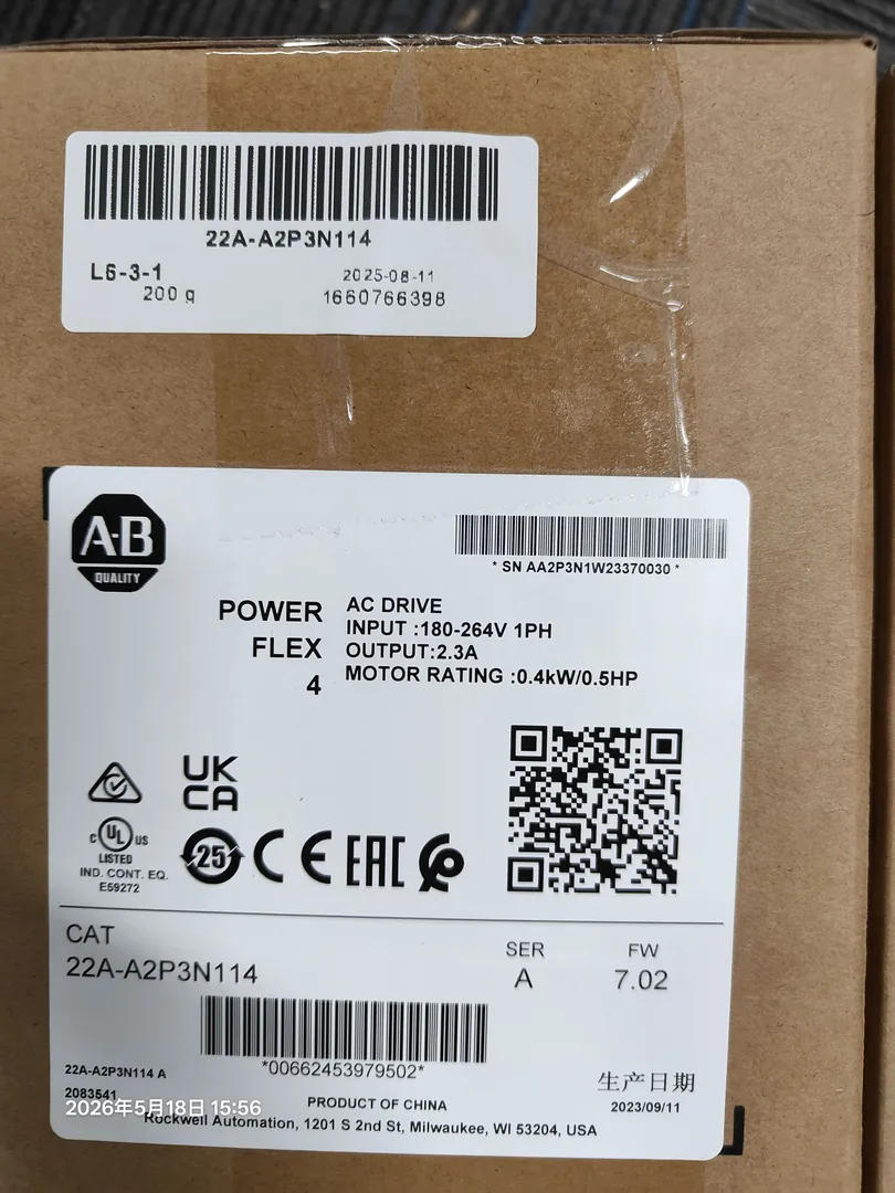 PowerFlex 4 VFD 2.3 A