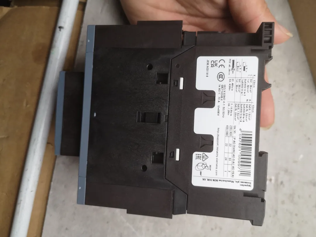 SIRIUS 3RT2 contactor S2