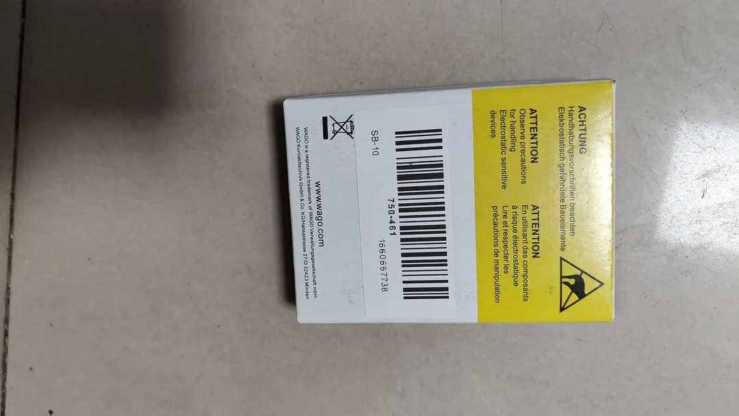 Analog input module WAGO 750