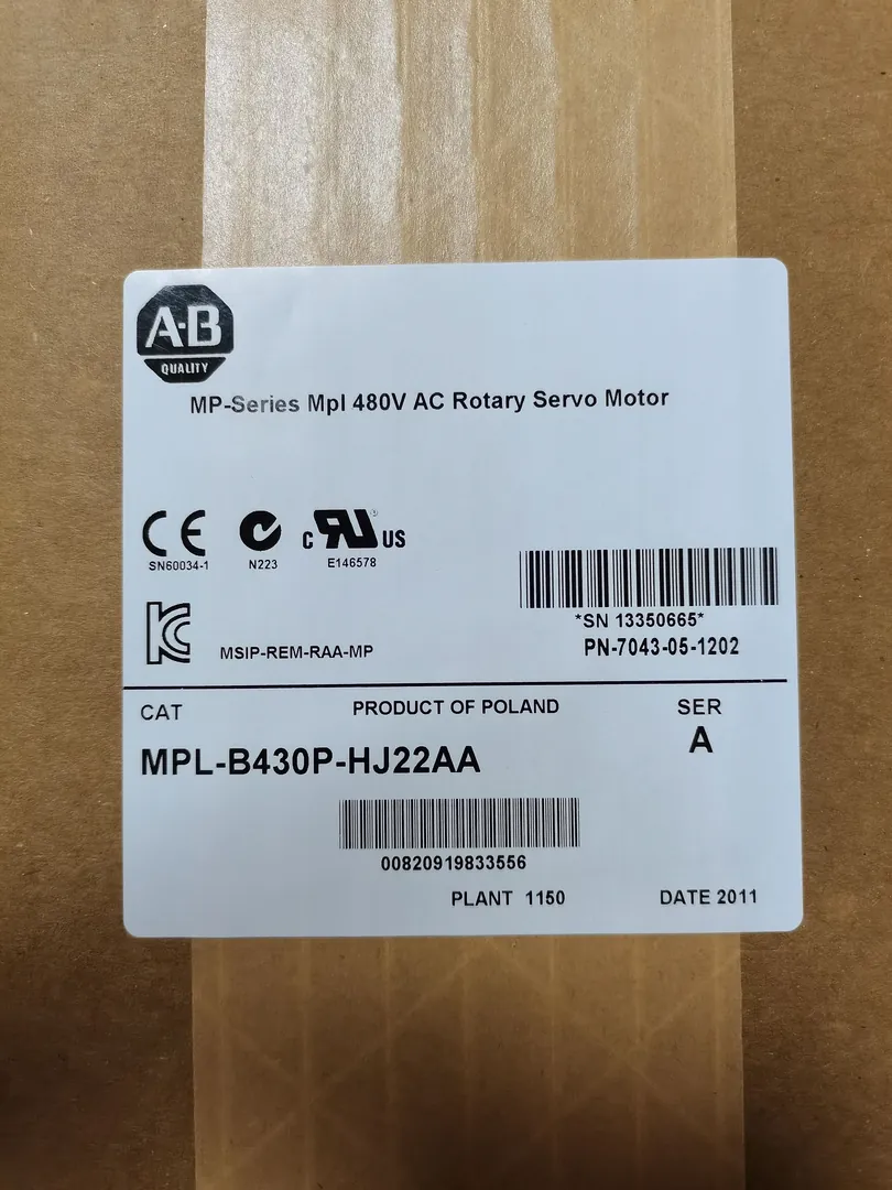Kinetix MP-Series servo motor