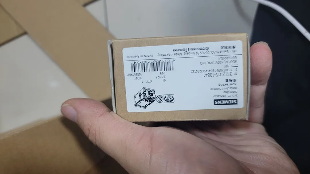 SIRIUS 3RT2 contactor S00