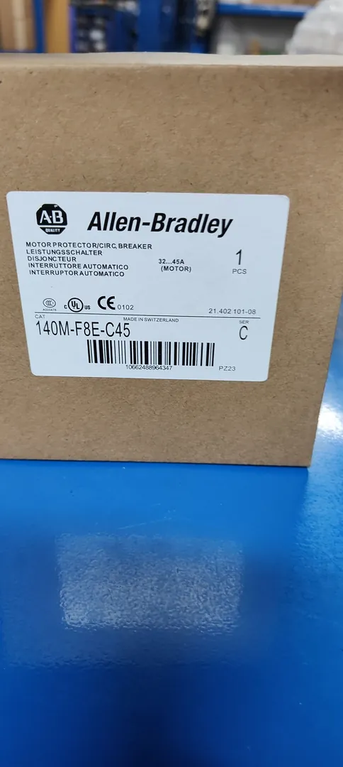 Motor protection circuit breaker 140M up to 45 A