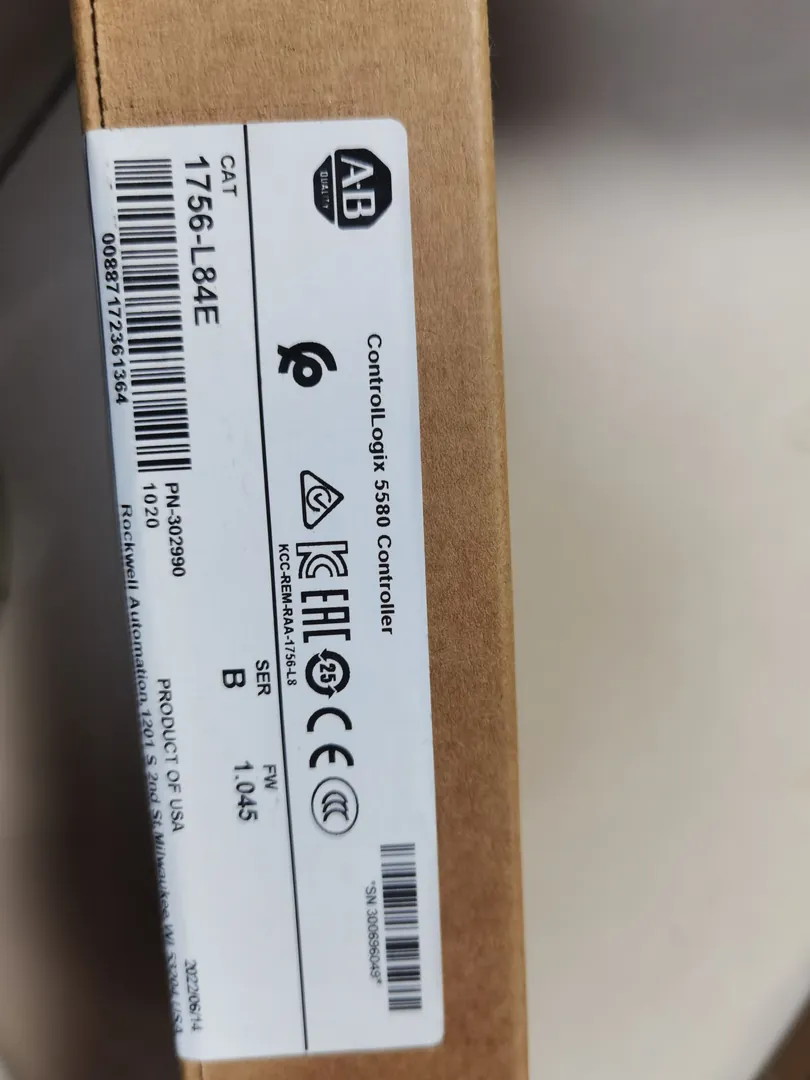 ControlLogix 5580 controller