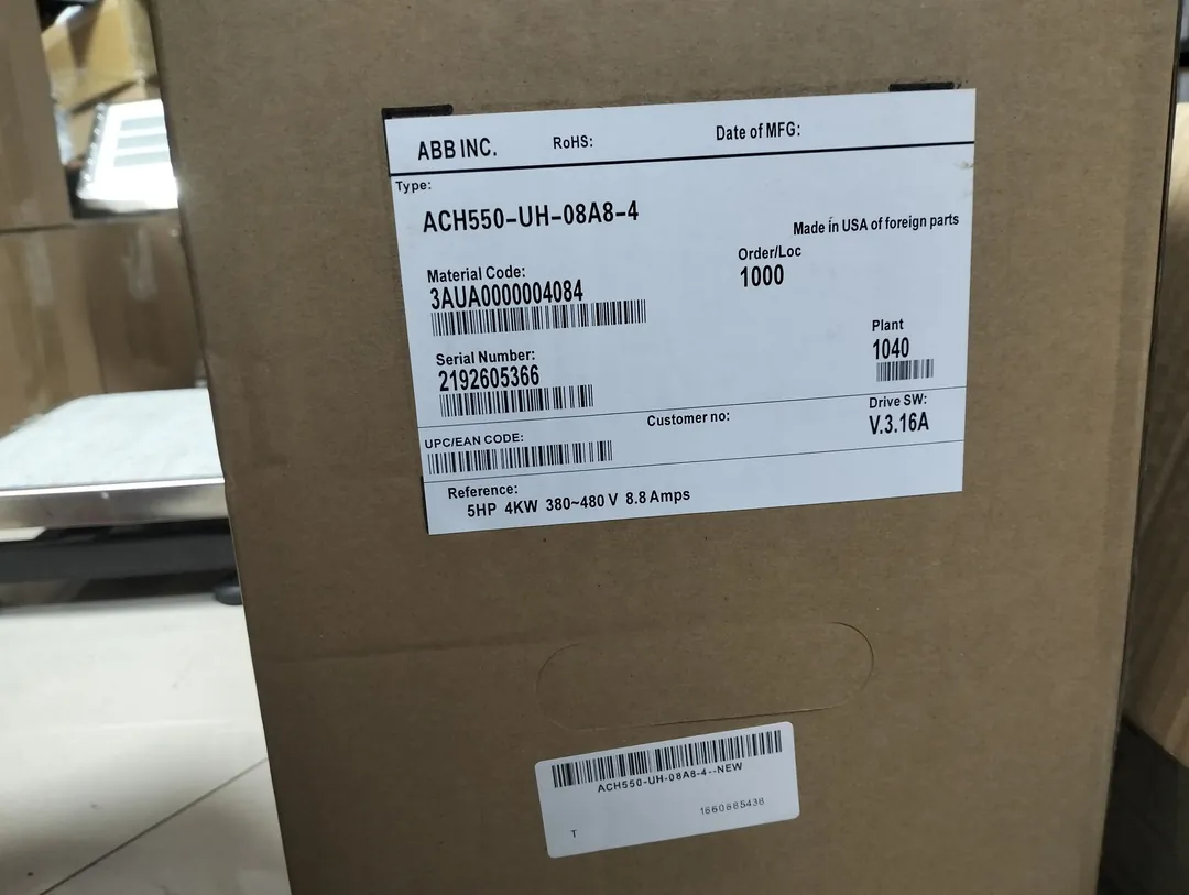 ACH550 VFD