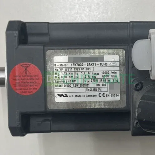 SIMOTICS S-1FK7 servo motor (1FK7032) – image 1 of 1