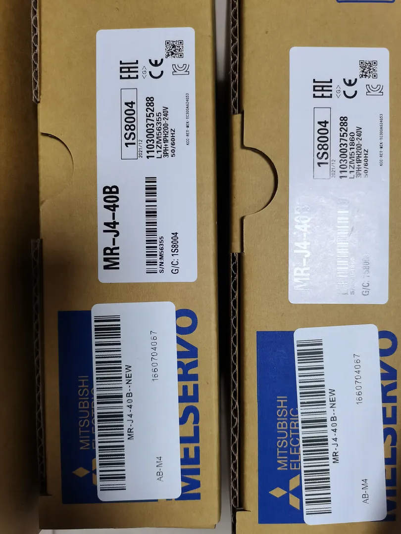 MELSERVO-J4 servo amp, 400 W – image 1 of 3