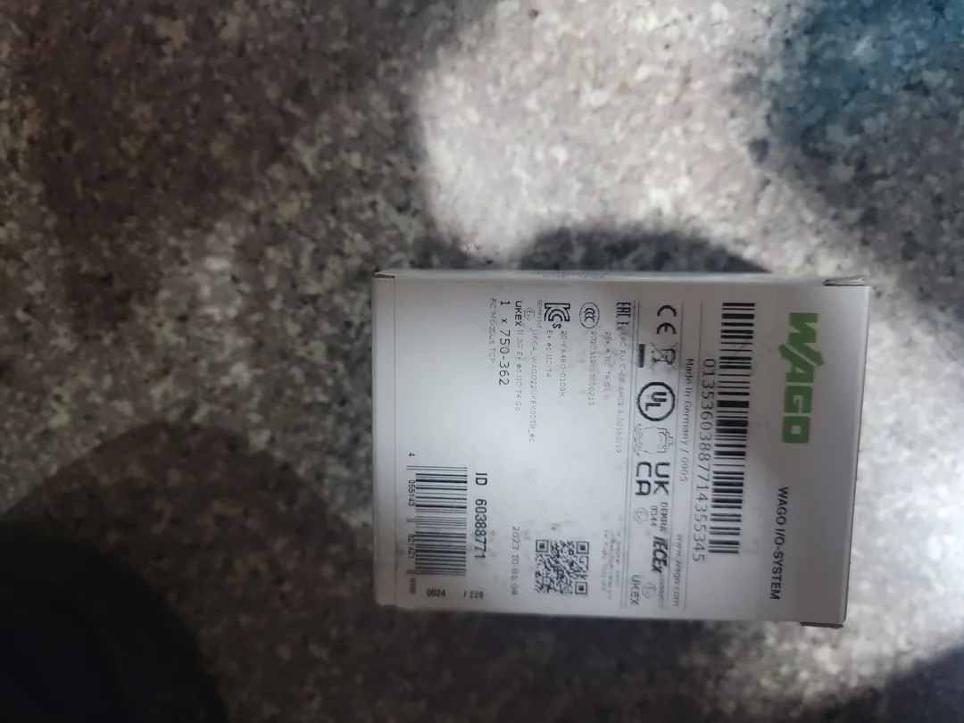 Fieldbus coupler WAGO 750