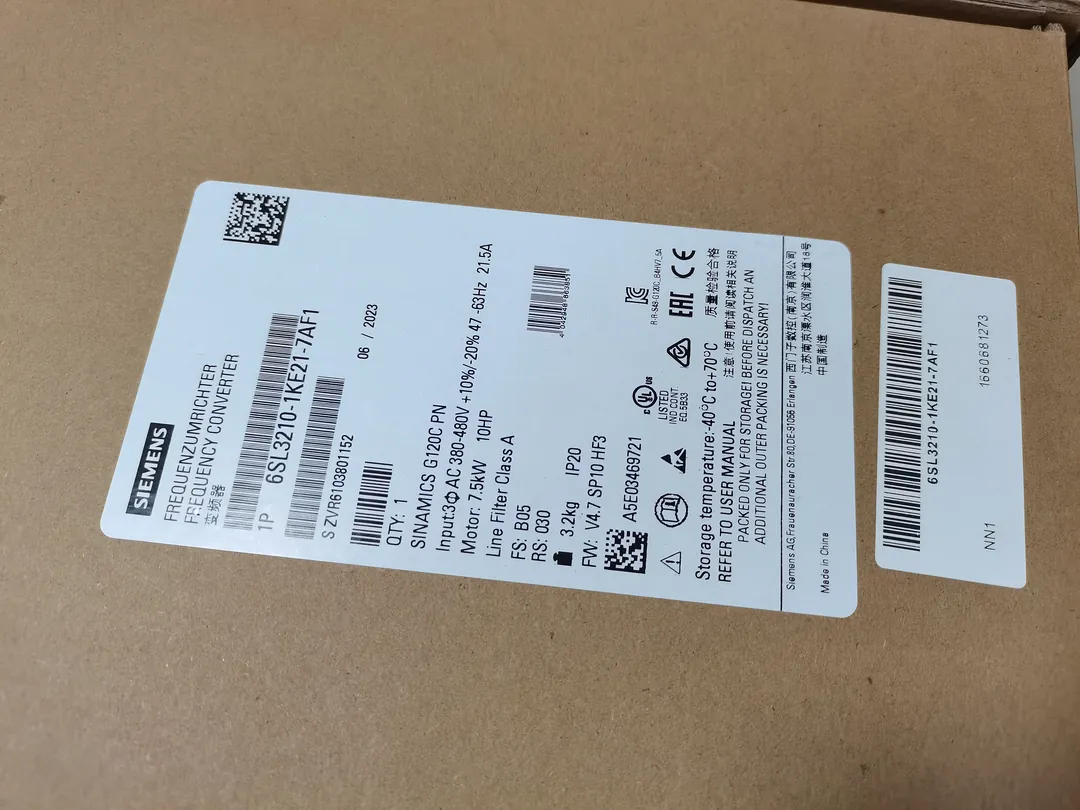 SINAMICS G120C 7.5 kW 380–480 V 3-ph