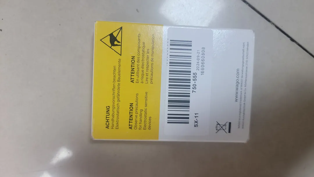 Analog output module WAGO 750