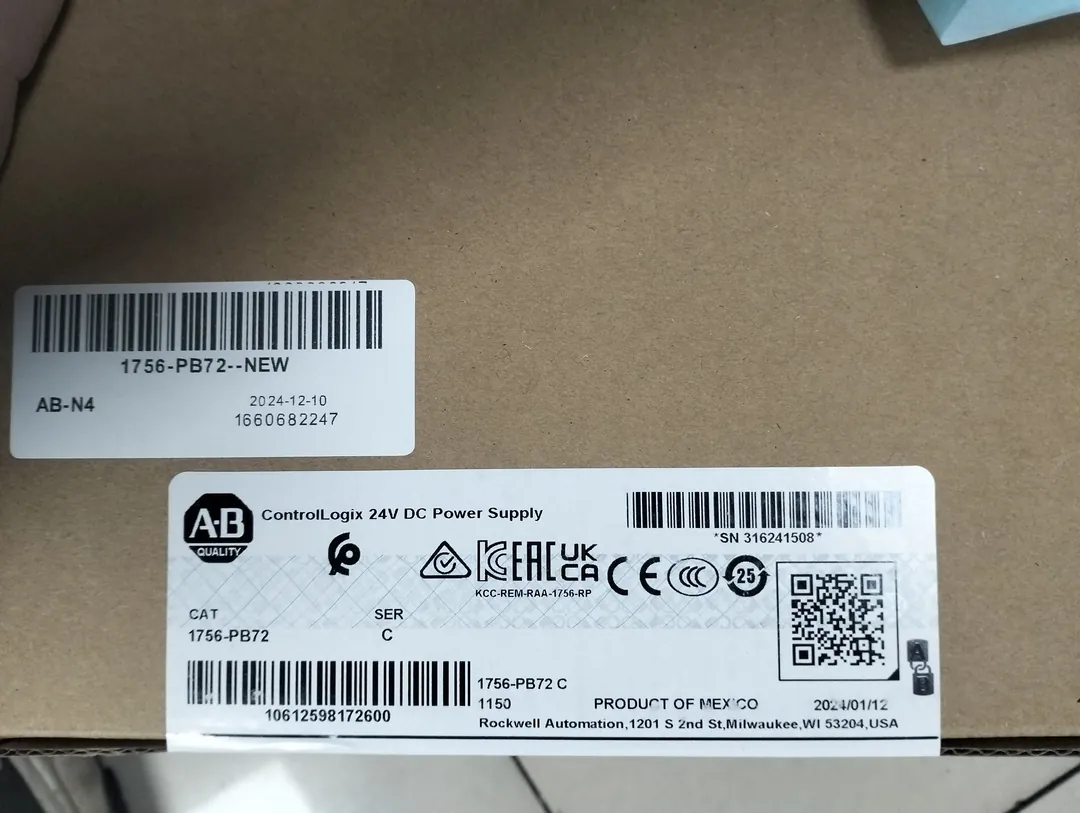 ControlLogix 1756 power supply (24 V DC)