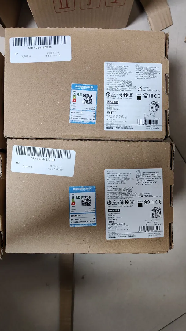 SIRIUS 3RT1 contactor S6