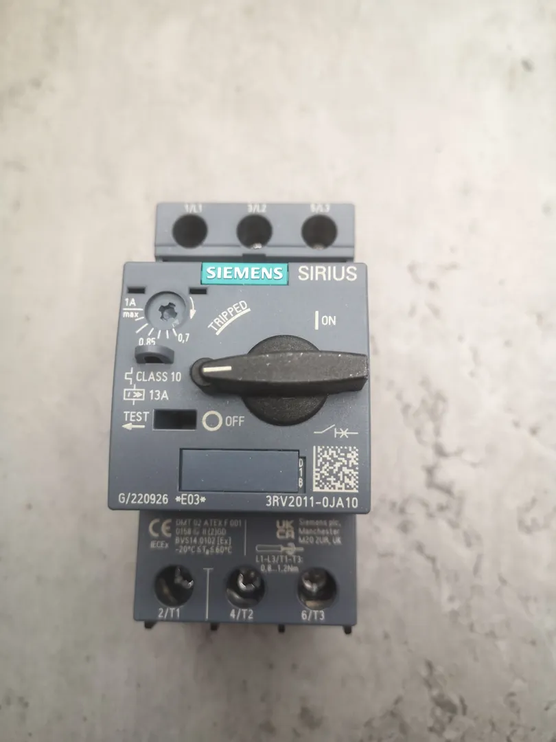 SIRIUS 3RV2 MPCB S00