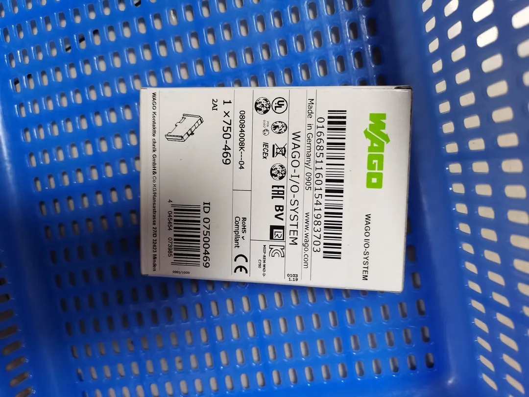 Analog input module WAGO 750